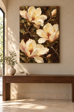 Load image into Gallery viewer, Magnolia Canvas in a Sunlit Entryway