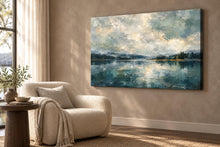 Load image into Gallery viewer, Blue Green Seascape Painting