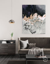 Load image into Gallery viewer, Abstract Gold Painting Original
