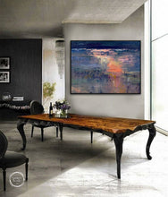 Load image into Gallery viewer, Sunset Painting Original