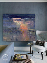 Load image into Gallery viewer, Sunset Painting Original