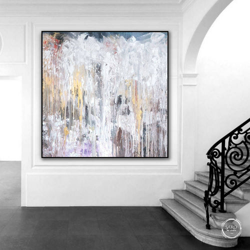 Abstract Gold Painting Original