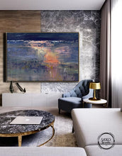 Load image into Gallery viewer, Sunset Painting Original