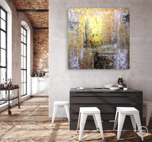 Load image into Gallery viewer, Gold Leaf Large Wall Art Decor