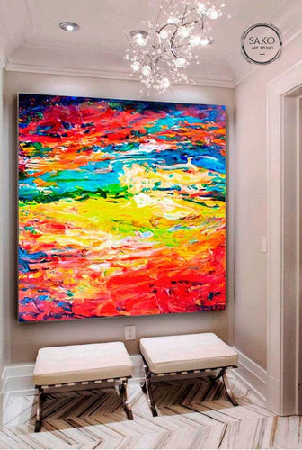 Abstract Painting Colourful