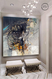 Oversize canvas art