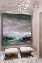 Load image into Gallery viewer, Abstract painting on canvas