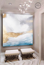 Load image into Gallery viewer, Abstract painting on canvas