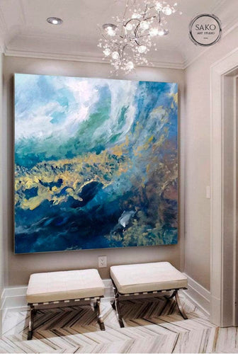 Abstract Seascape Painting