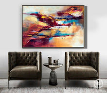 Load image into Gallery viewer, Abstract painting on canvas