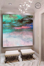 Load image into Gallery viewer, Abstract painting on canvas