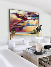 Load image into Gallery viewer, Abstract painting on canvas