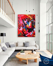 Load image into Gallery viewer, Large Original Abstract Oil Painting