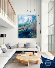 Load image into Gallery viewer, Abstract Seascape Painting