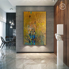 Load image into Gallery viewer, Golden Emeralds Artwork