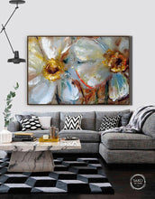 Load image into Gallery viewer, Brown Flowers Painting