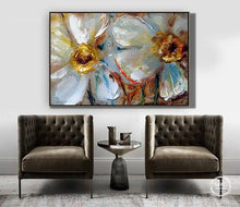 Load image into Gallery viewer, Brown Flowers Painting
