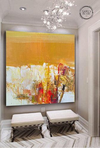 Large Painting on Canvas