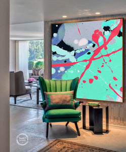 Large Artwork on Canvas