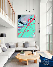 Load image into Gallery viewer, Large Artwork on Canvas