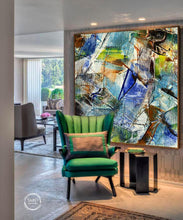 Load image into Gallery viewer, Large Artwork on Canvas