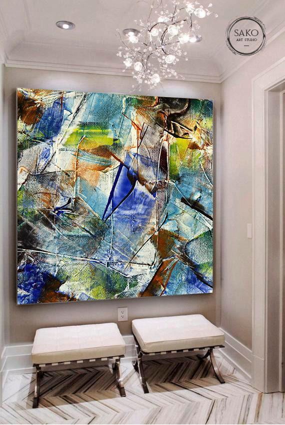 Large Artwork on Canvas