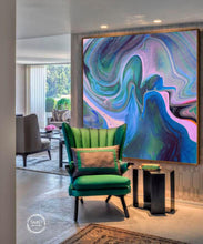 Load image into Gallery viewer, Large Artwork on Canvas