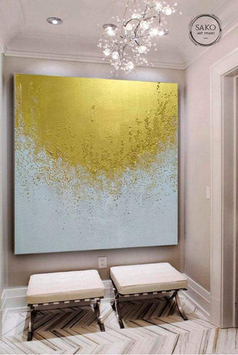 Gold and White