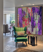 Load image into Gallery viewer, Large Artwork on Canvas