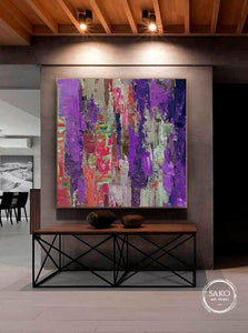Large Artwork on Canvas