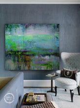 Load image into Gallery viewer, Abstract painting on canvas