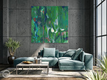 Load image into Gallery viewer, Green Landscape Painting
