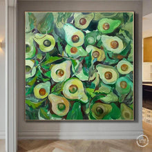 Load image into Gallery viewer, Avocado painting for restaurant