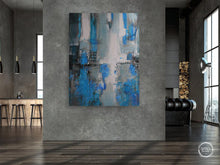 Load image into Gallery viewer, Blue Ocean Oil Painting