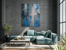 Load image into Gallery viewer, Blue Ocean Oil Painting