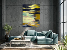 Load image into Gallery viewer, Abstract Golden Landscape Painting