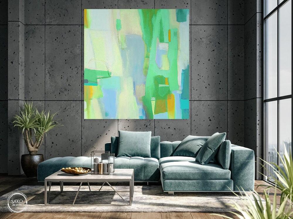 Large Abstraction on Canvas