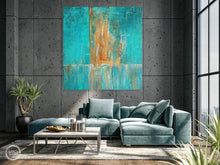 Load image into Gallery viewer, Azure Painting On Canvas Original