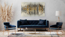Load image into Gallery viewer, Gold leaf textured artwork