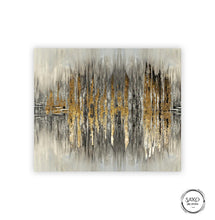 Load image into Gallery viewer, Gold leaf textured artwork