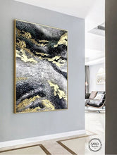 Load image into Gallery viewer, Abstract Gold Painting