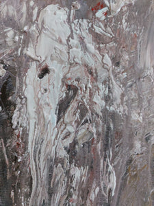 Abstract Gold Painting Original