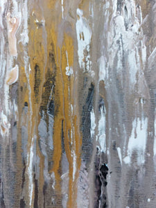 Abstract Gold Painting Original